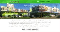 Desktop Screenshot of popaisa.com